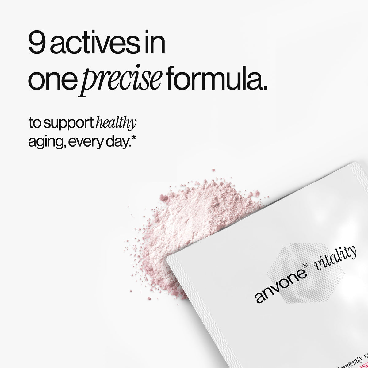 9 actives in one formula to support healthy aging