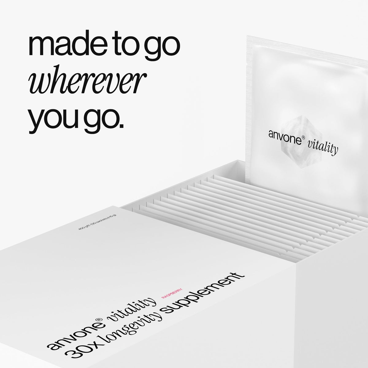 anvone vitality box with 30 stick packs